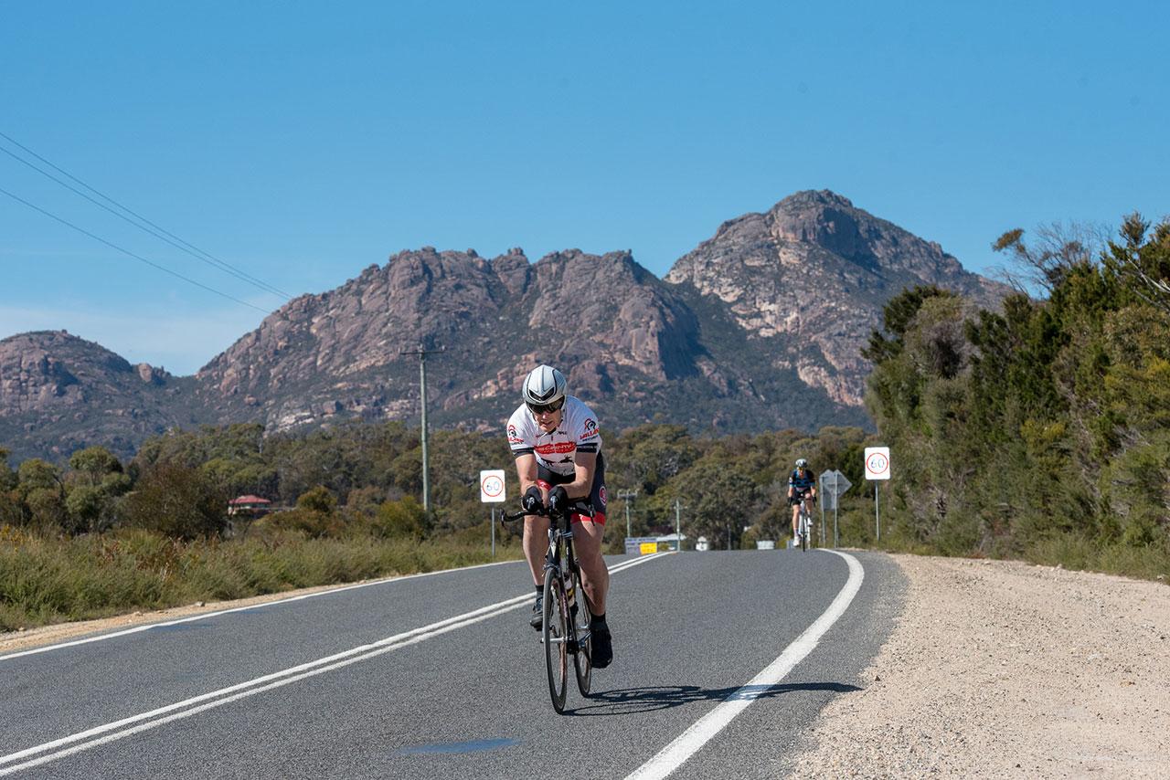 Road Cycling at the Freycinet Challenge