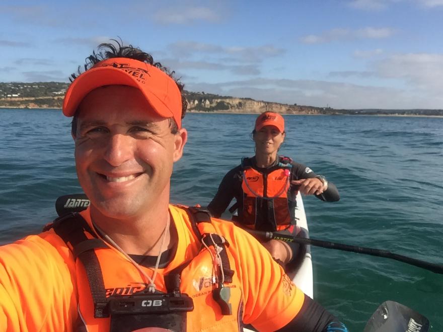 Ben Maynard and Roz Barber from Next Level Kayaking