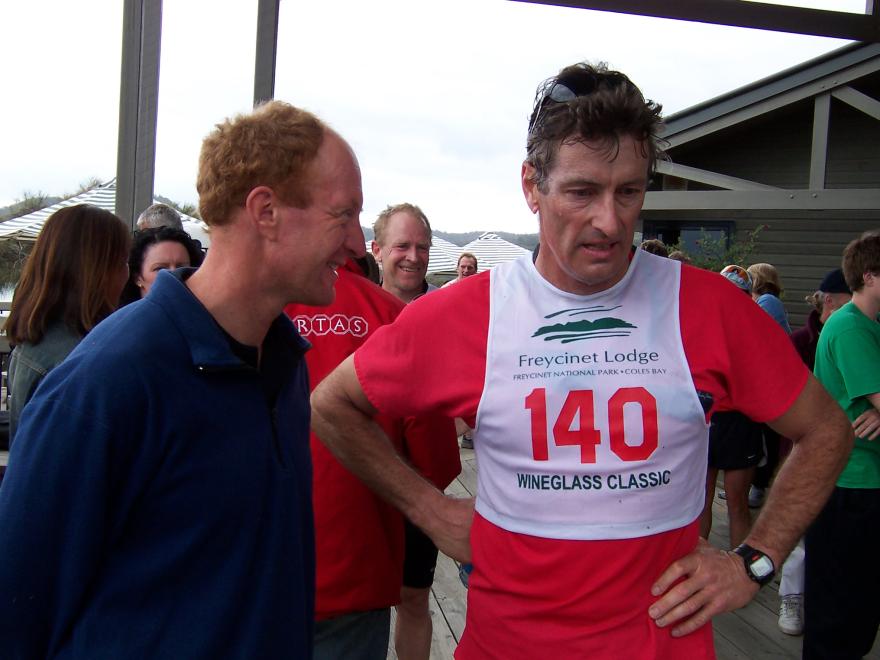 Tim Saul at the Wineglass Bay Classic